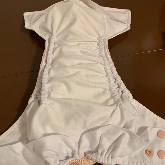 Bundle of Three Pocket Diapers with Matching Wet Bag - Picture 3 of 12